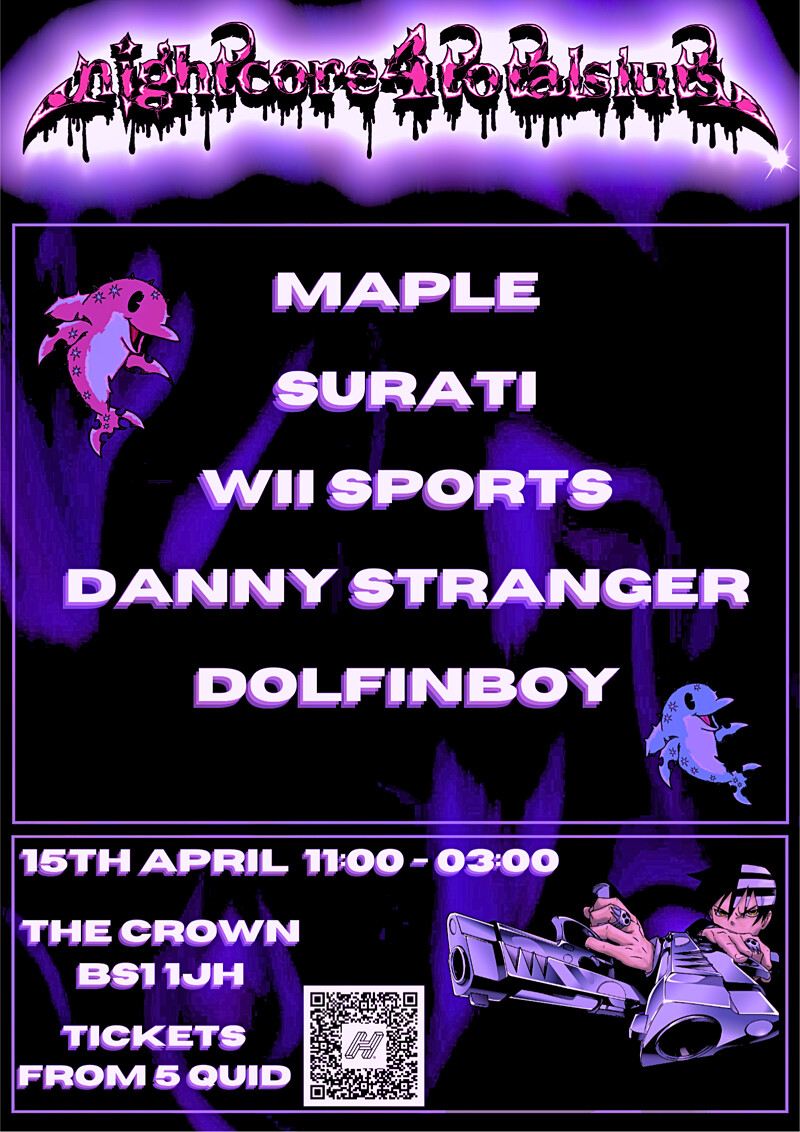 Nightcore4totalsluts are back at The Crown