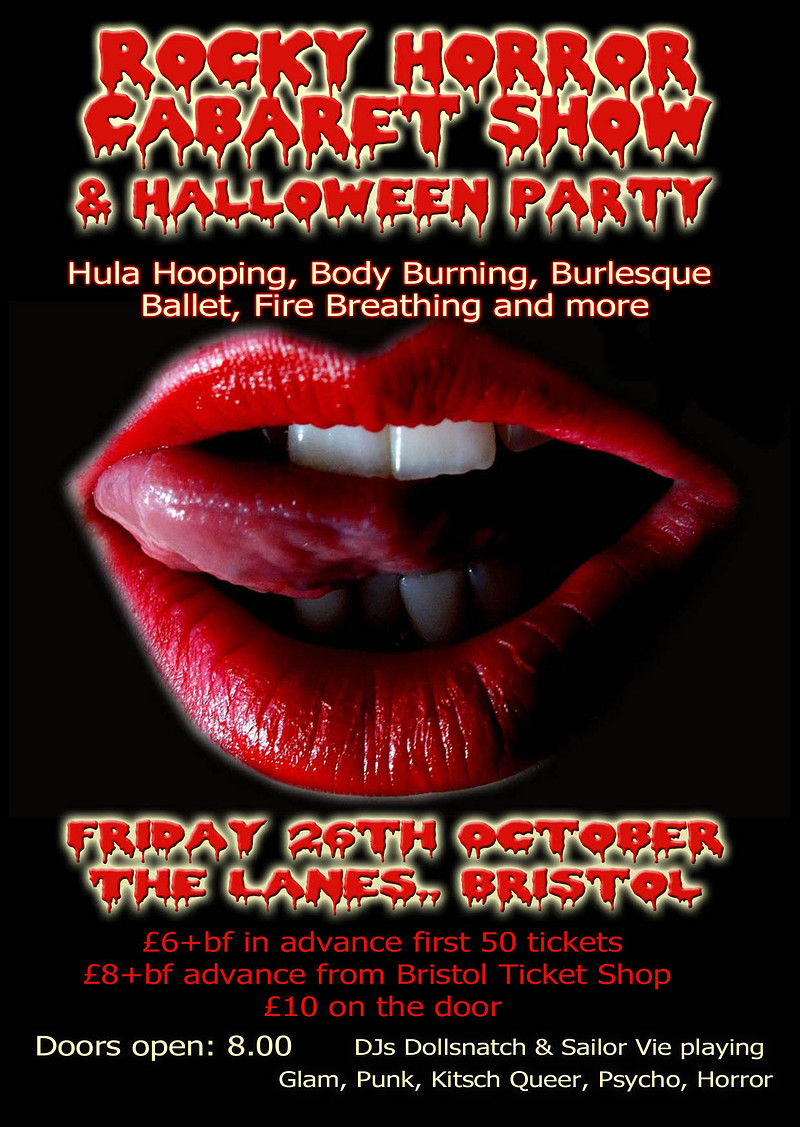 Rocky Horror Cabaret Show at The Lanes Bristol