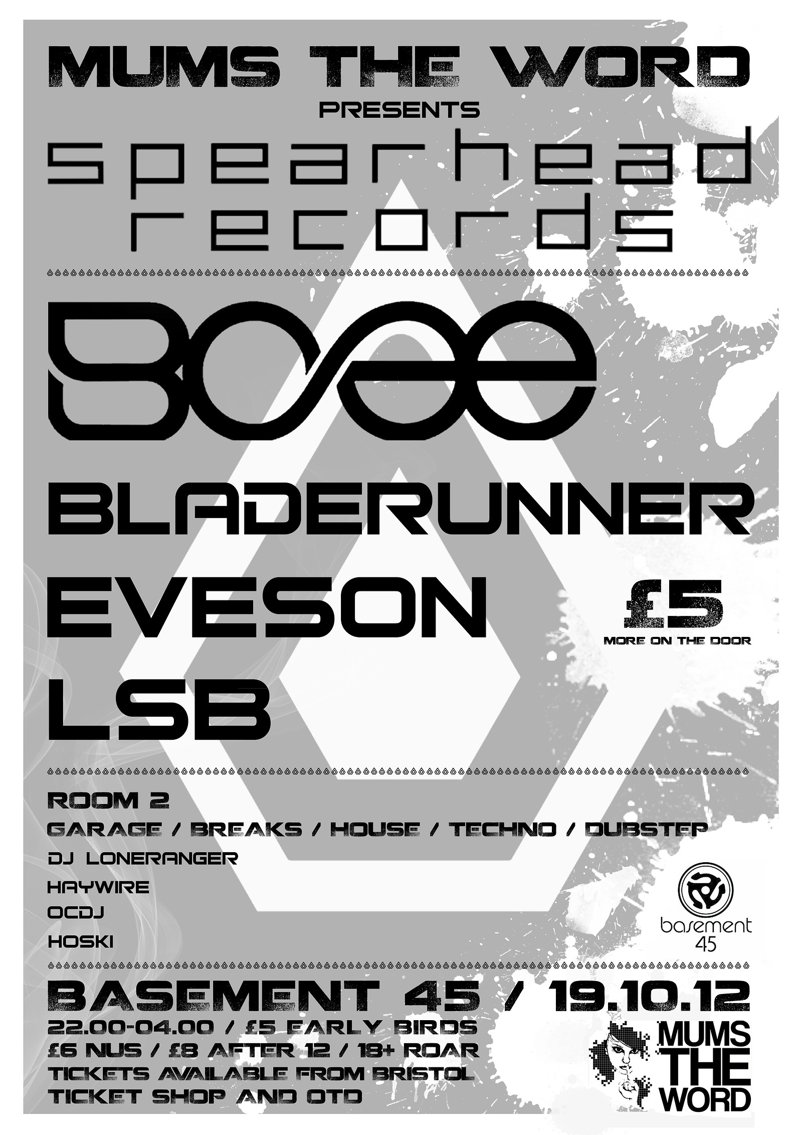 Mtw Presents Spearhead Records at Basement 45