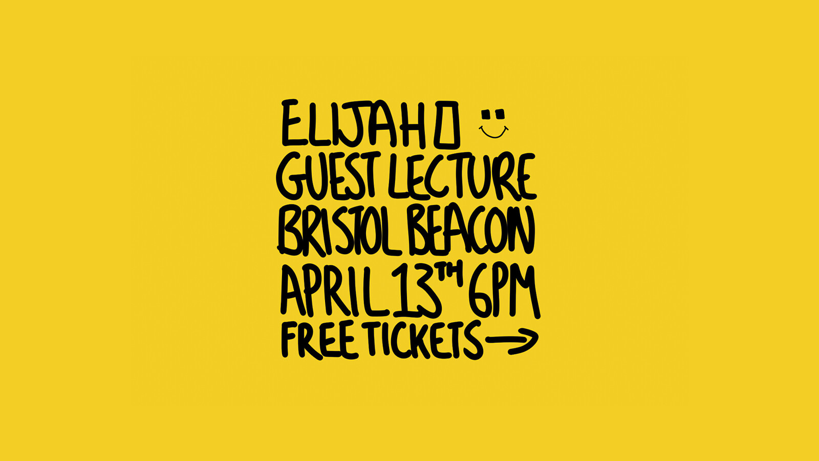 Elijah Presents: Yellow Squares at Bridgehouse (Bristol Beacon)