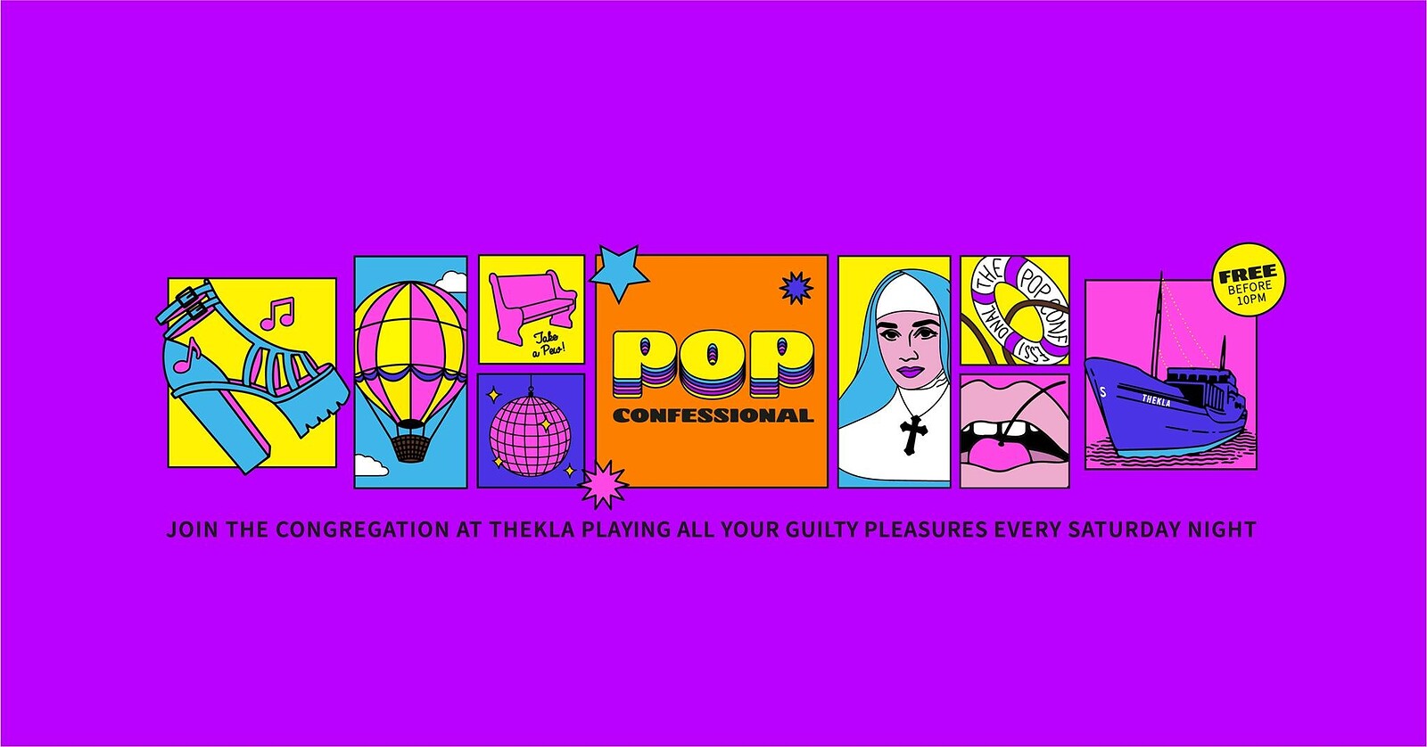 Pop Confessional at Thekla
