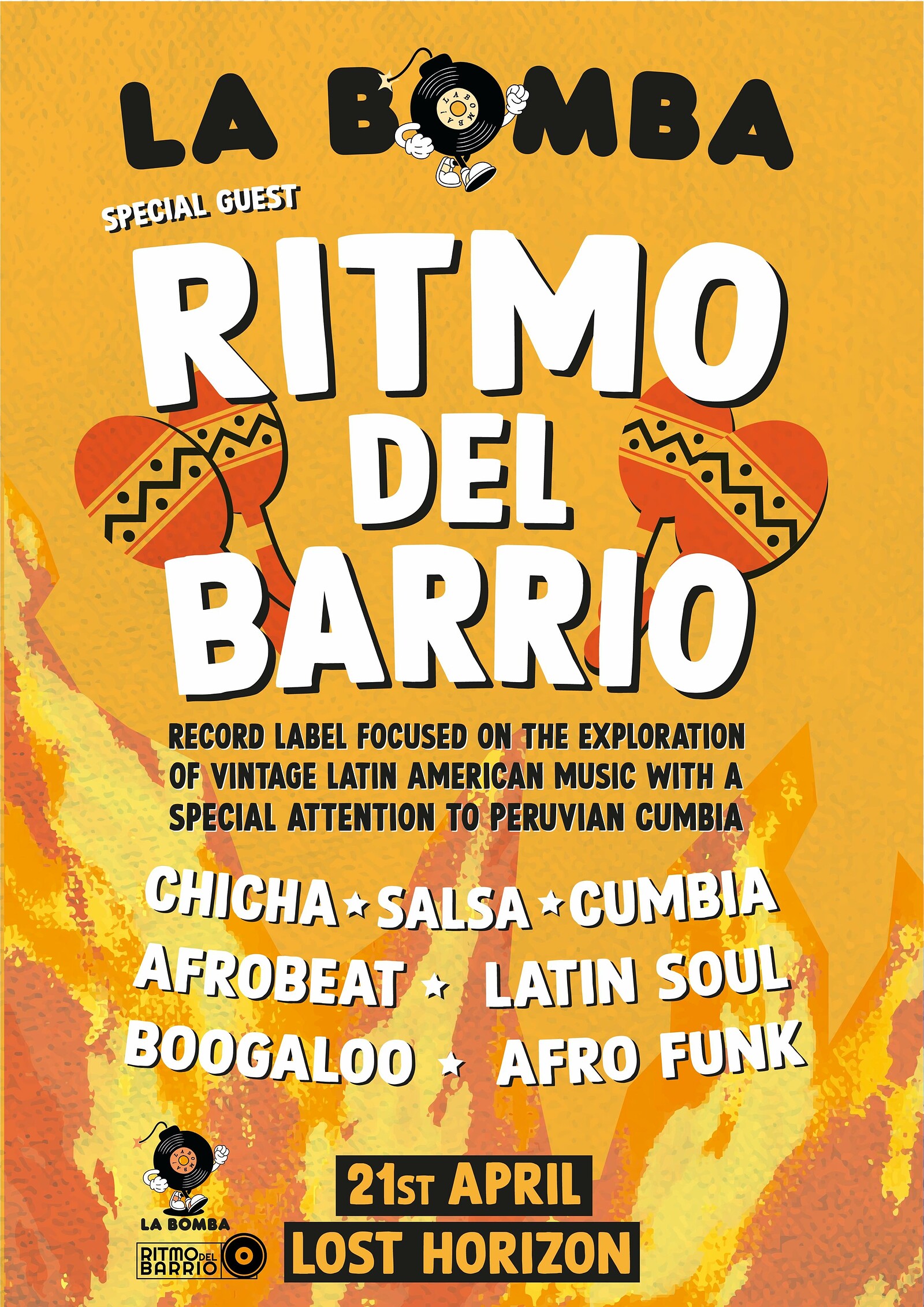 La Bomba presents Ritmo del Barrio at Lost Horizon
