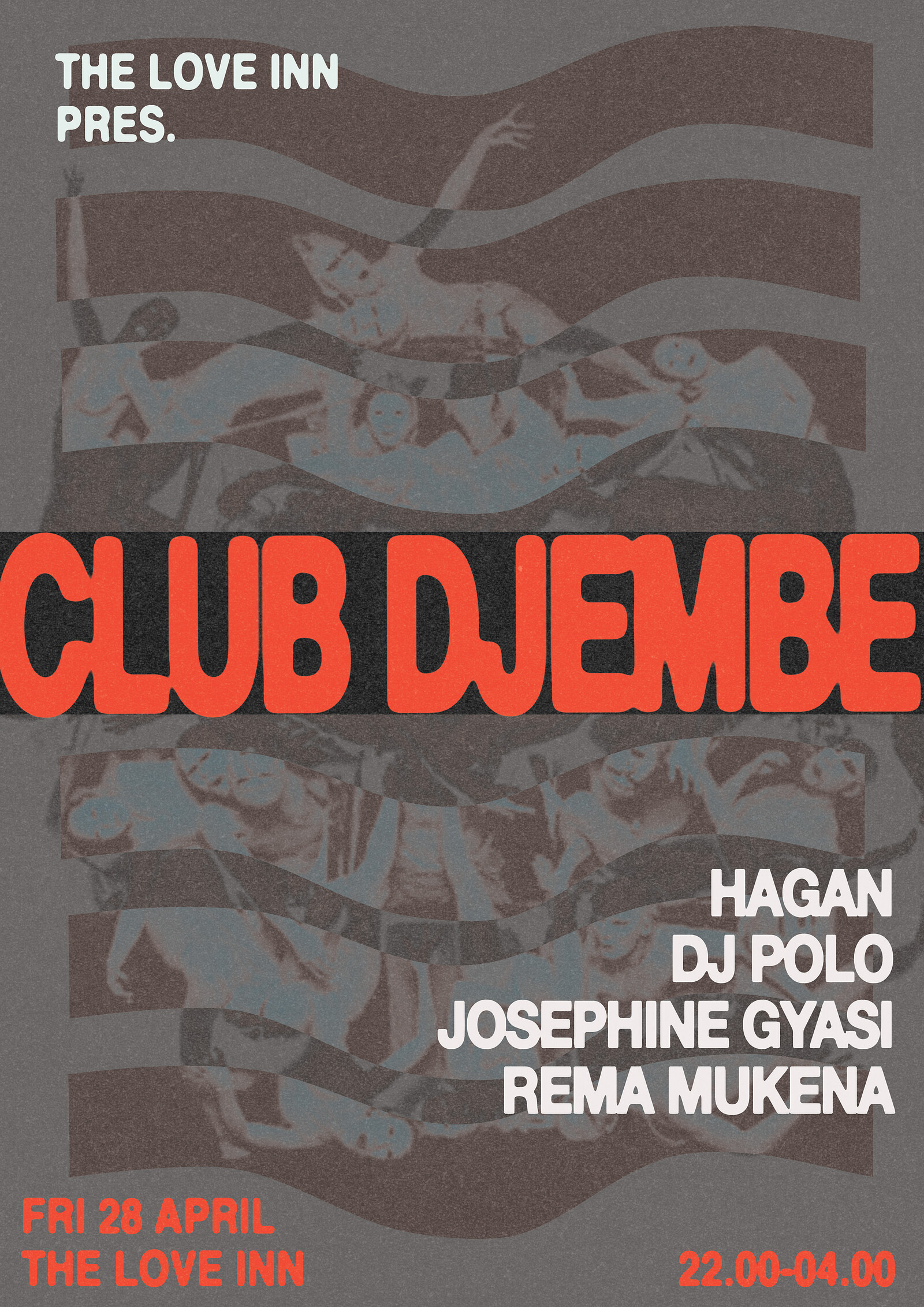 Club Djembe w/ Hagan at The Love Inn