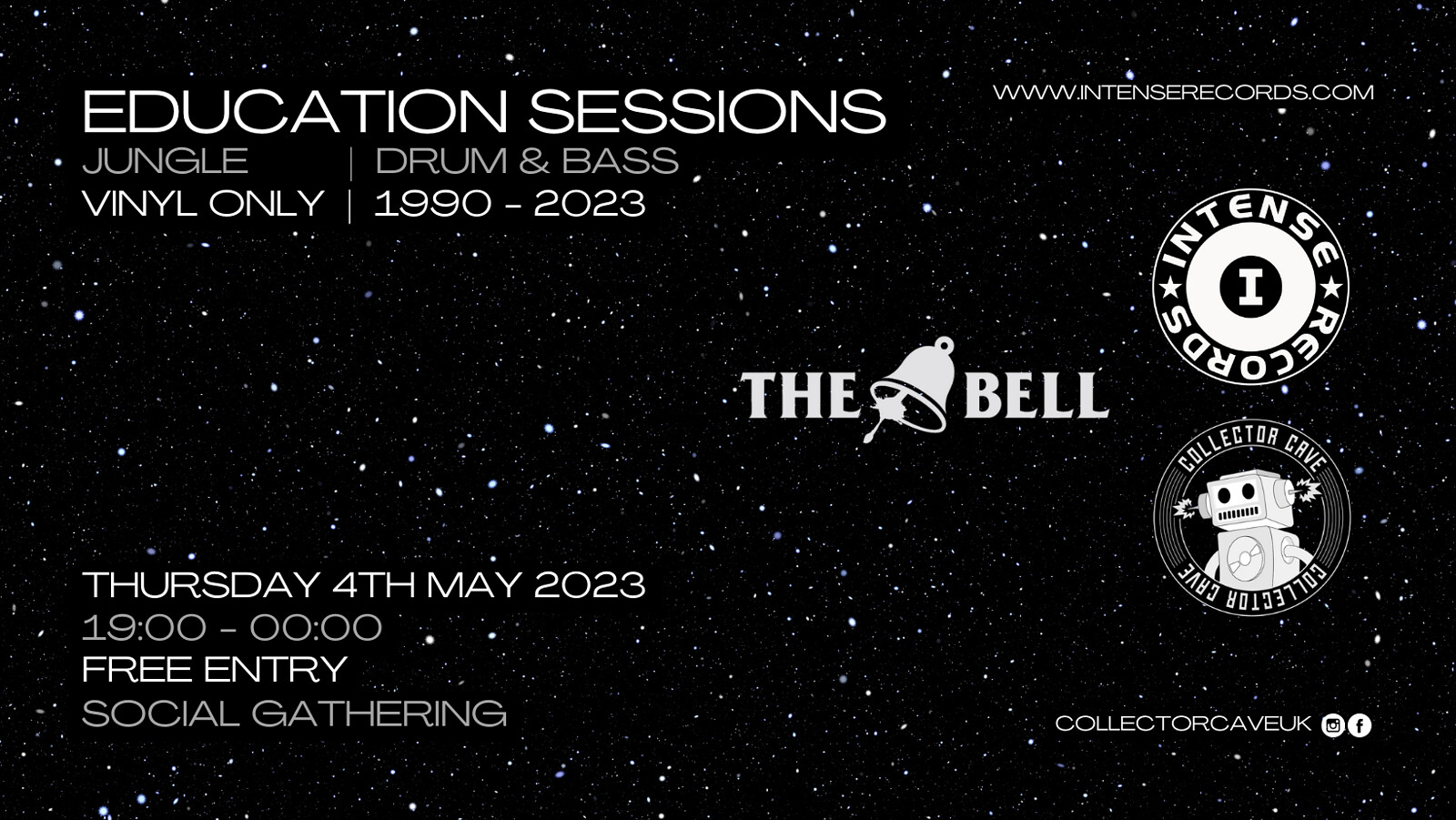 Education Sessions - Strictly Vinyl - Jungle/DnB at The Bell