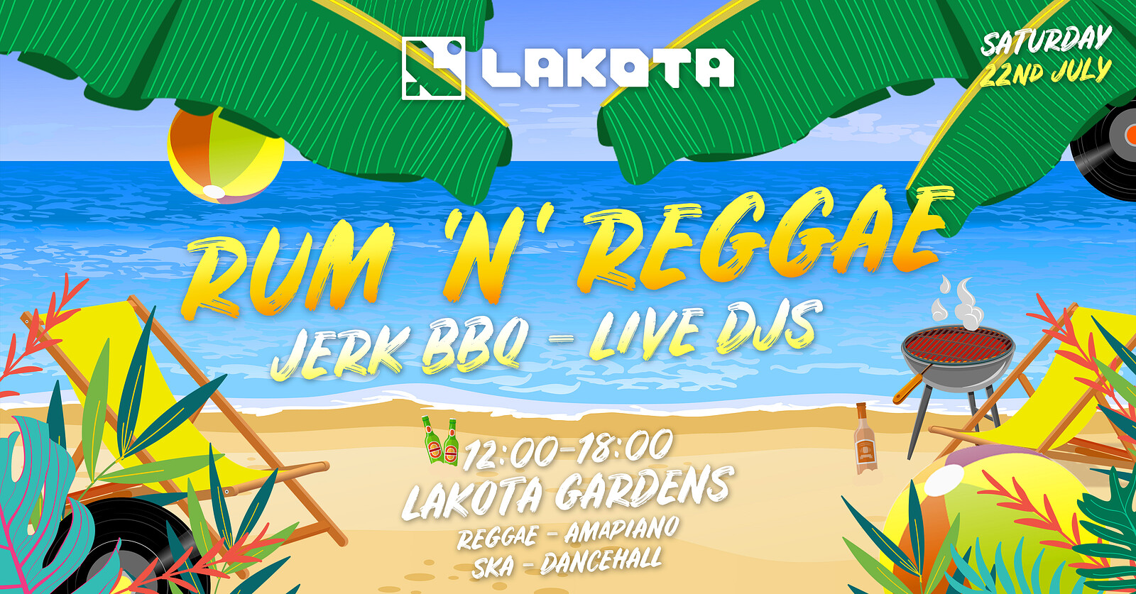 Rum n Reggae Summer BBQ at Lakota