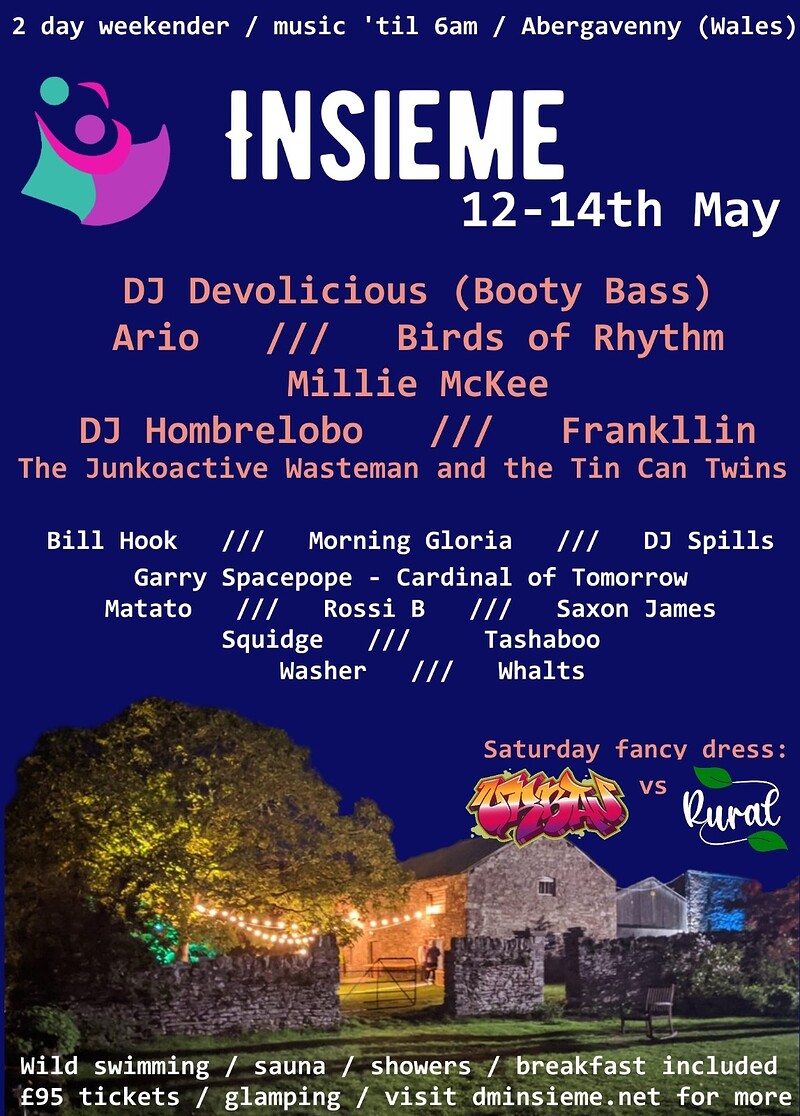 Insieme Festival 2023 at Abergavenny