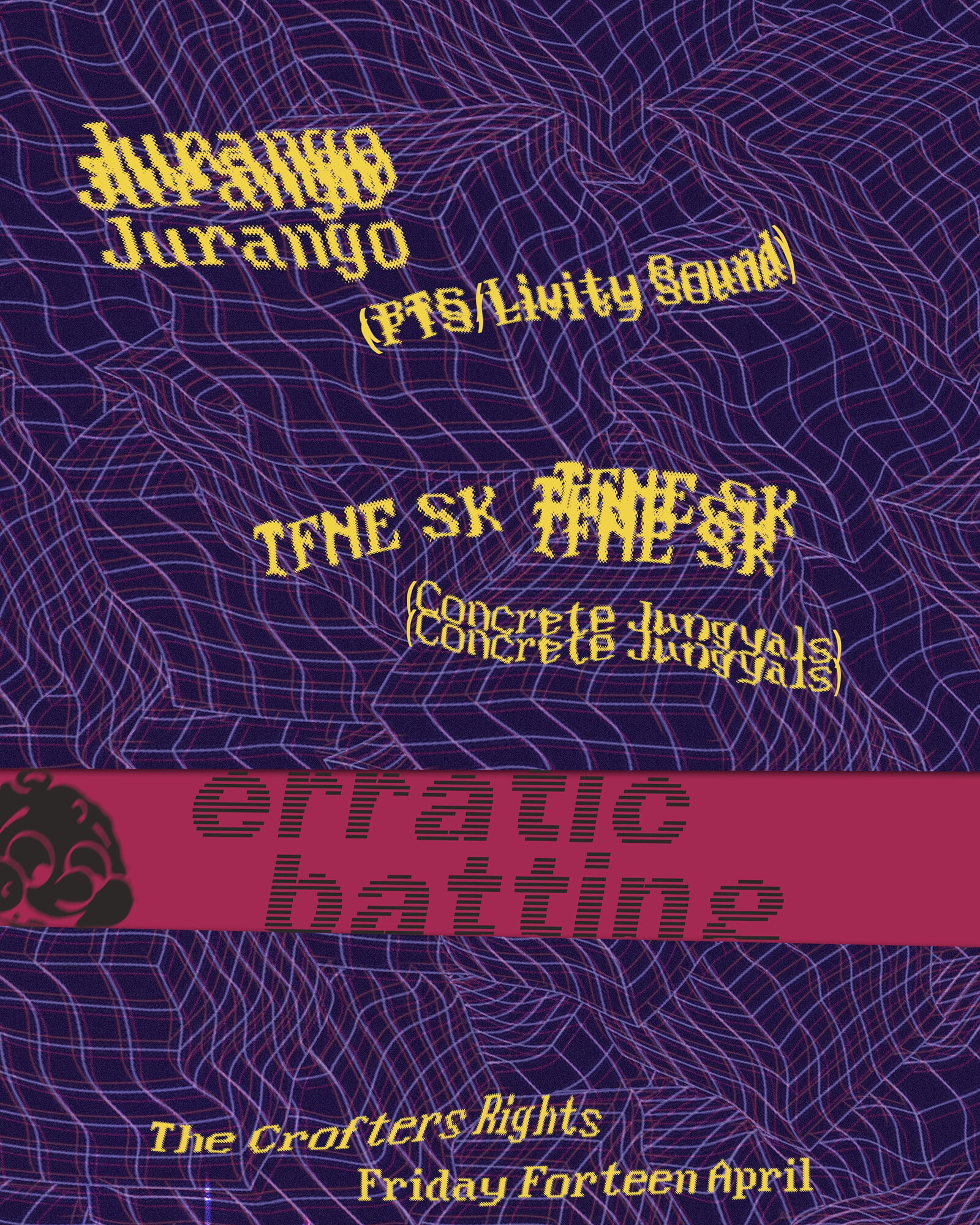 Erratic Batting 'in da club': Jurango + TFNE SK at Crofters Rights