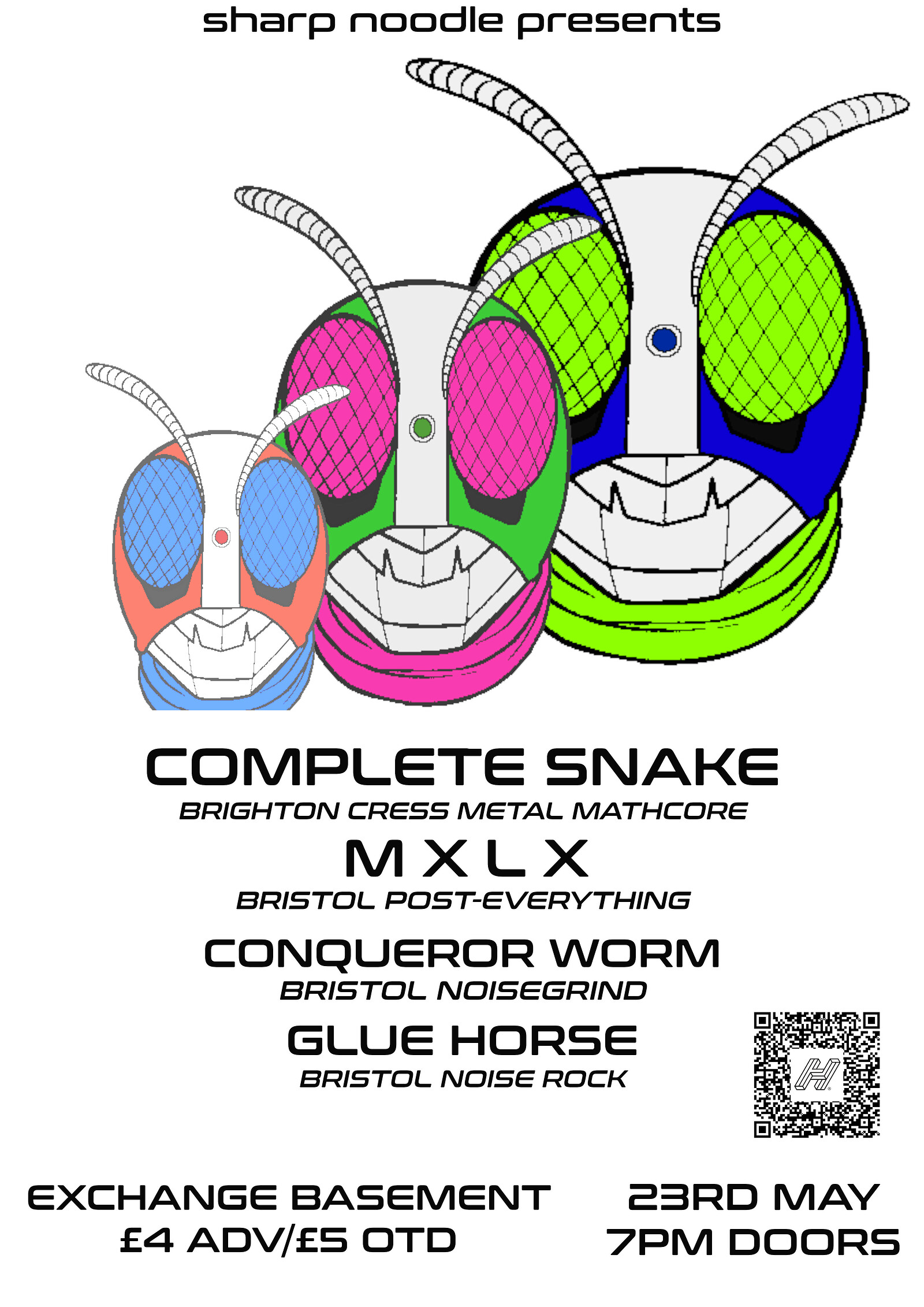 COMPLETE SNAKE / CONQUEROR WORM / GLUEHORSE at Exchange