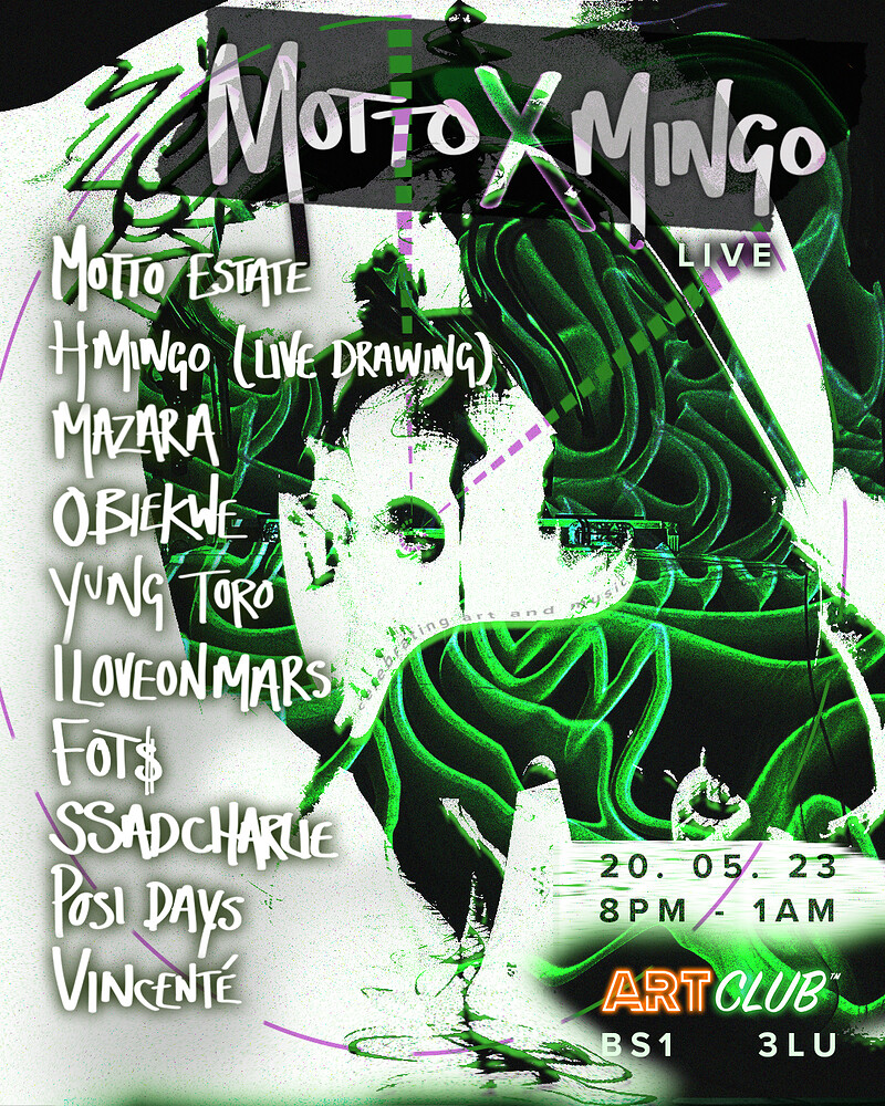MOTTO + MINGO with Friends at Art Club