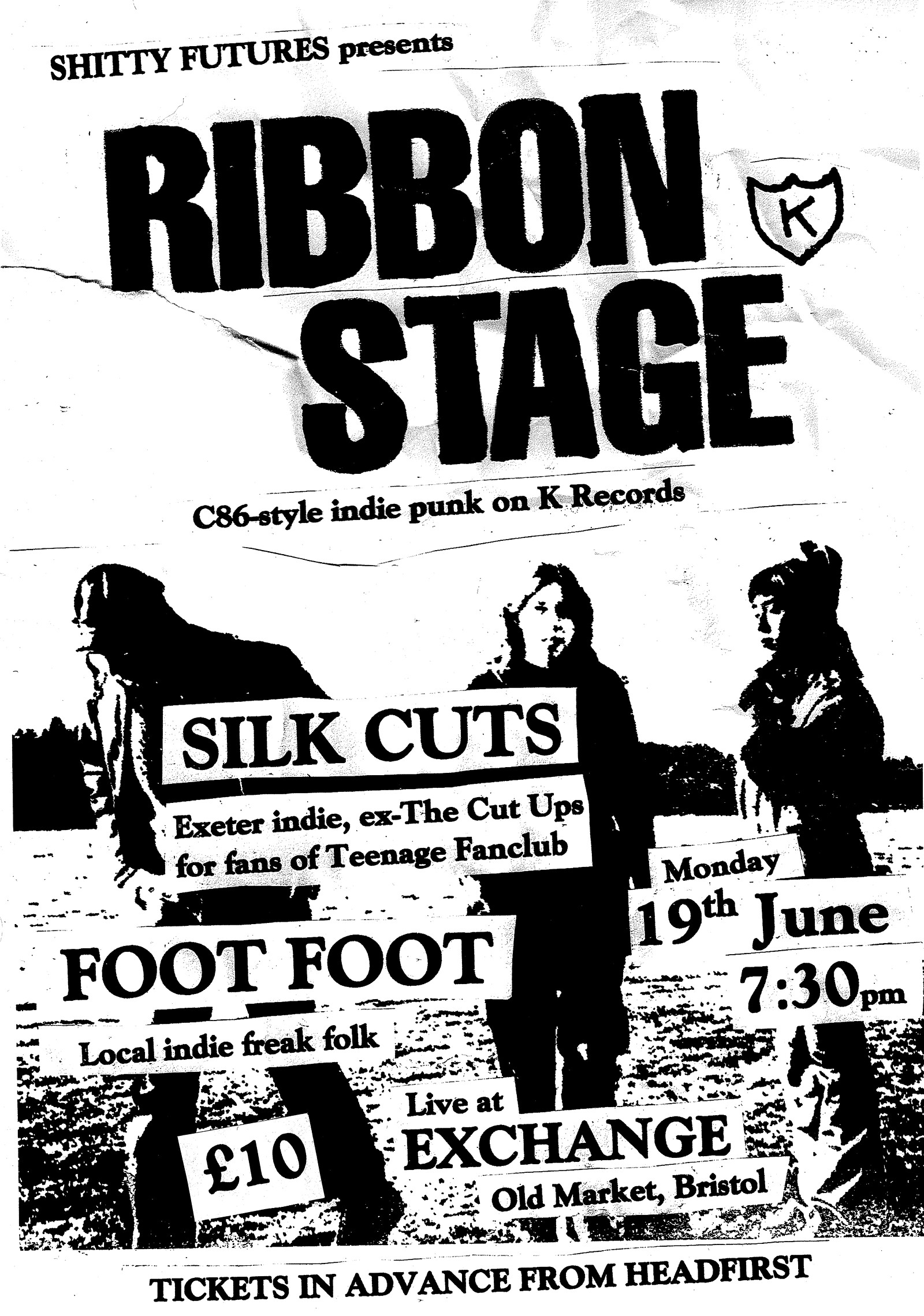 RIBBON STAGE plus supports at Exchange