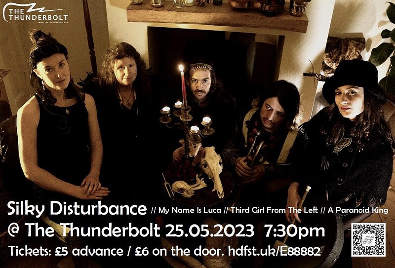 SILKY DISTURBANCE // My Name Is Luca // Third Girl at The Thunderbolt