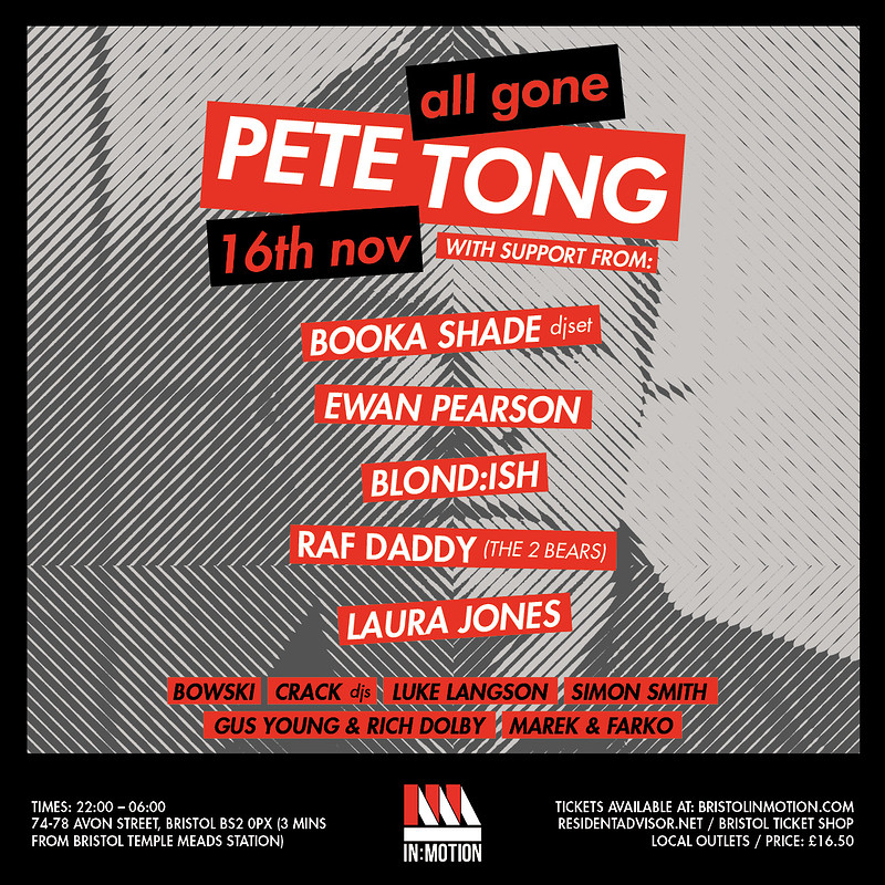 In:motion - All Gone Pete Tong at Motion
