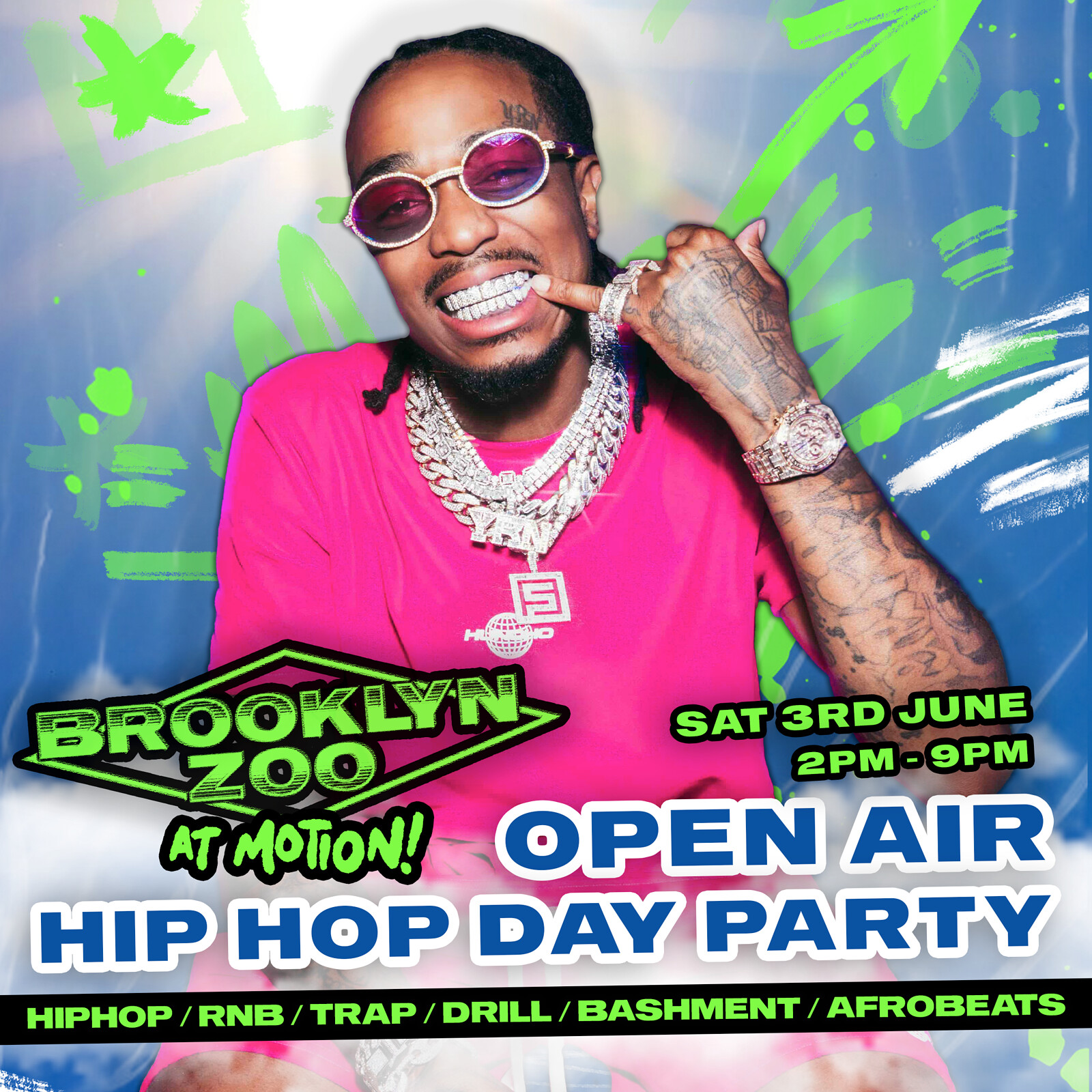 We Outside: Open Air HipHop Day Party Pt.2 at Motion