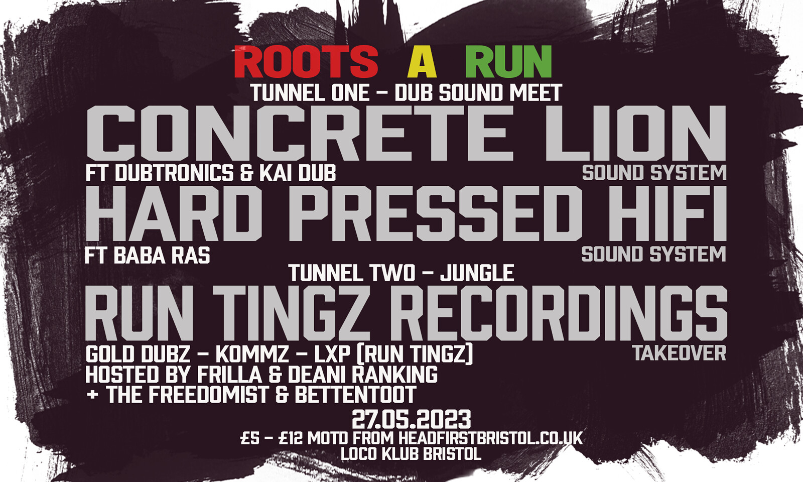 Roots A Run - Love saves the day afterparty at Loco Klub