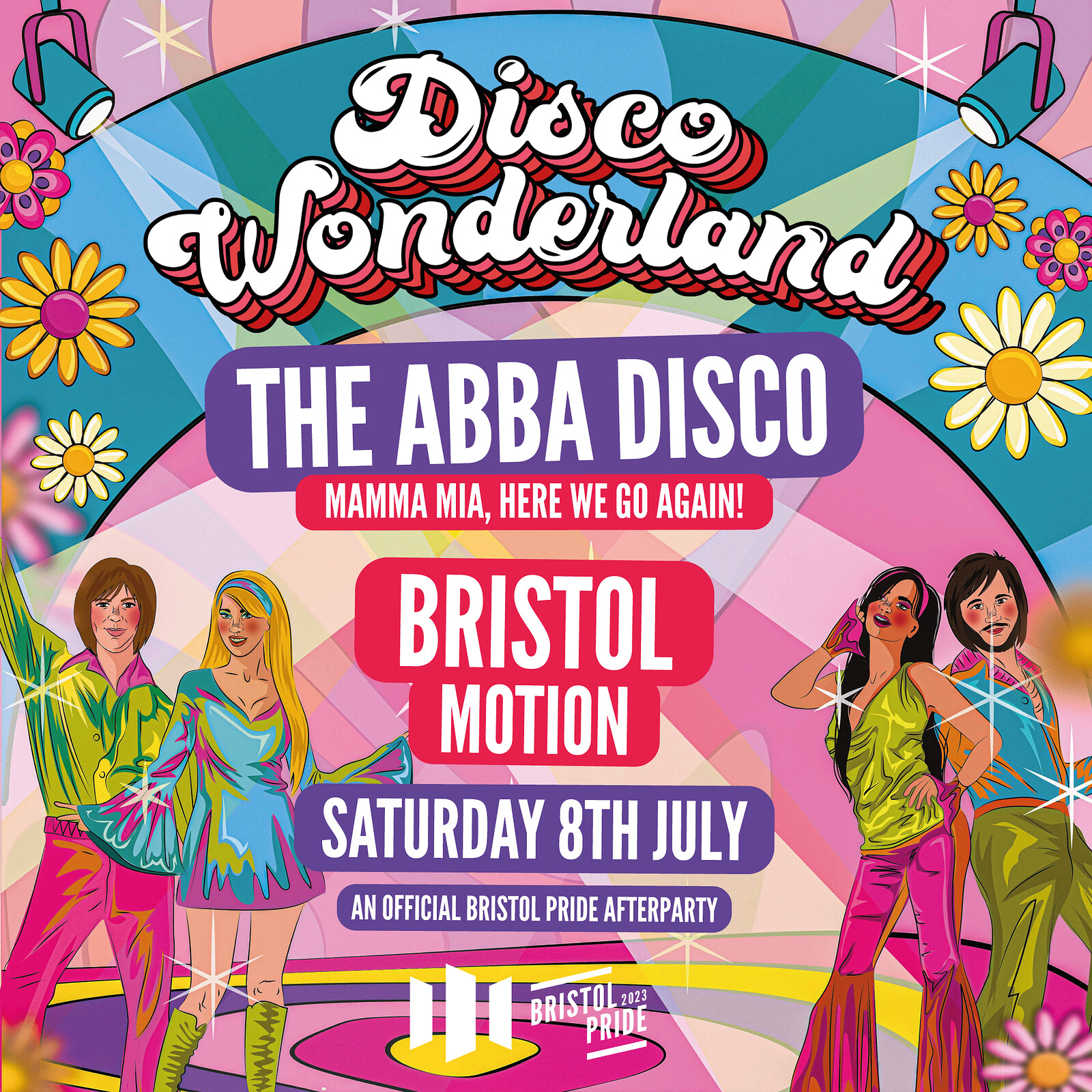 ABBA Disco Wonderland | An Official Bristol Pride at Motion