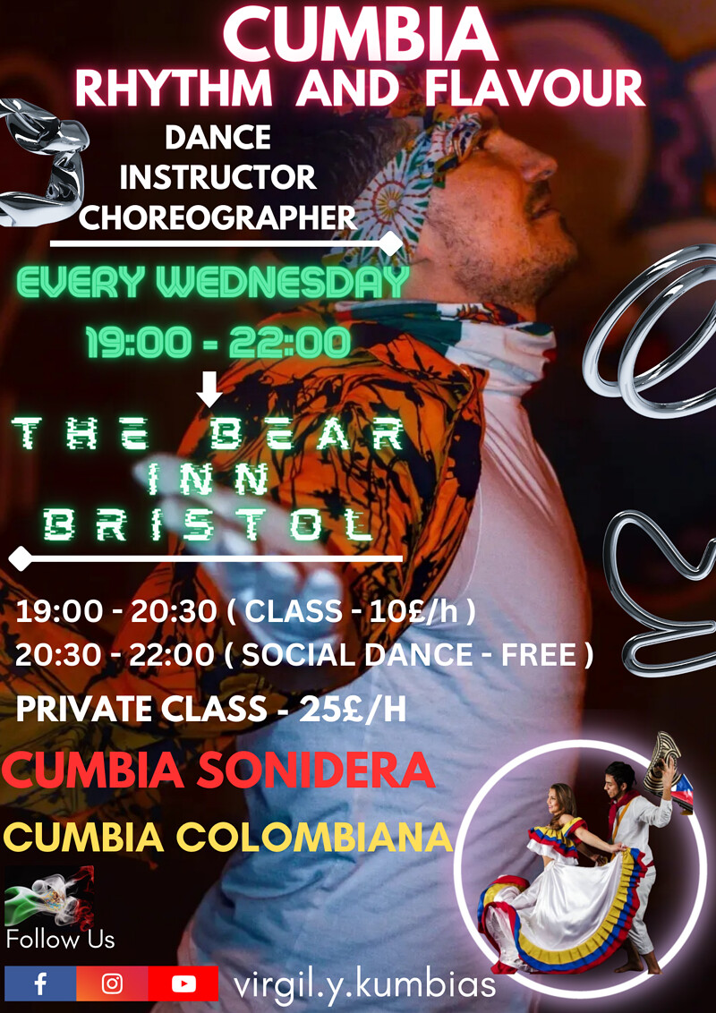 The Bear Inn at Cumbia Rhythm and Flavour