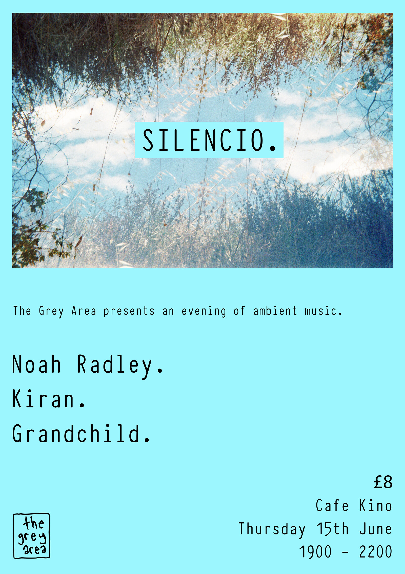 Silencio. An evening of ambient music at Cafe Kino