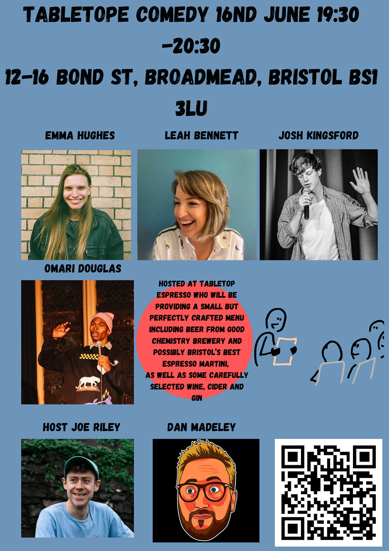 Tabletop Comedy at Art Club