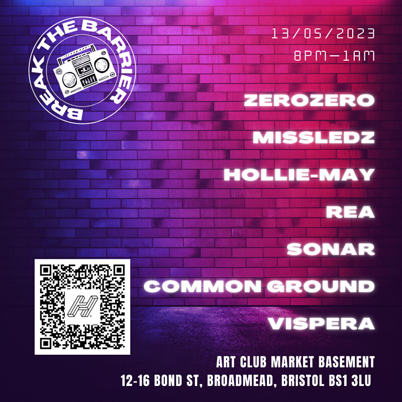 Break The Barrier Vol #1 at Art Club