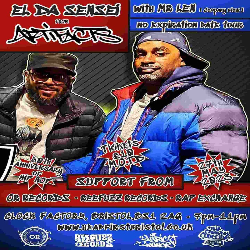 EL DA SENSEI & MR LEN at Clock Factory