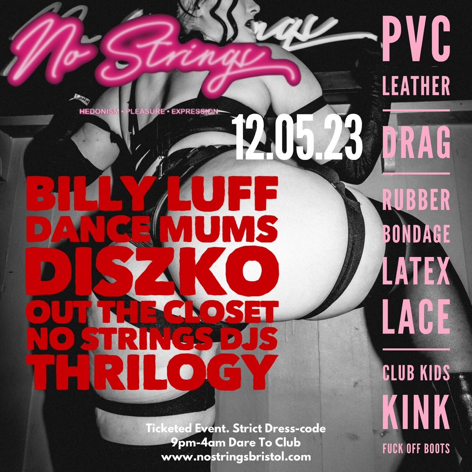 NO STRINGS PRESENT DANCE MUMS at Dare to Club