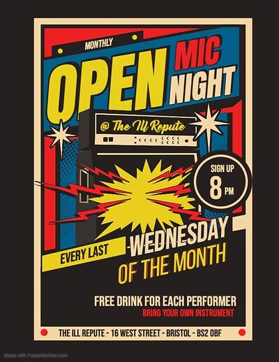 Open Mic at The Ill Repute
