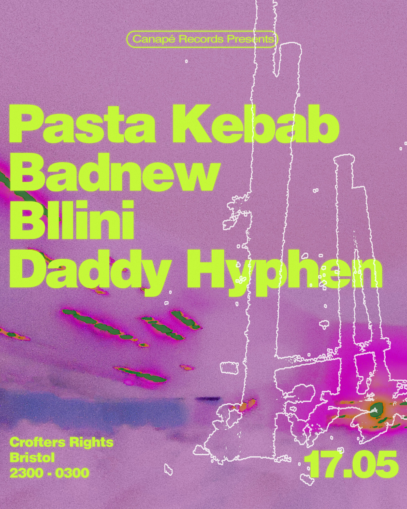 Canapé Presents: Pasta Kebab at Crofters Rights