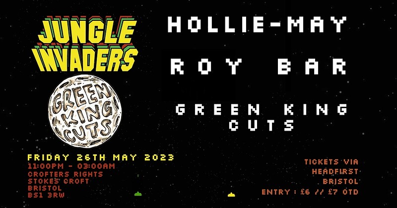 JUNGLE INVADERS X GREEN KING CUTS at Crofters Rights