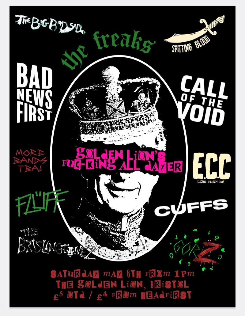FUC-KING All DAYER at The Golden Lion