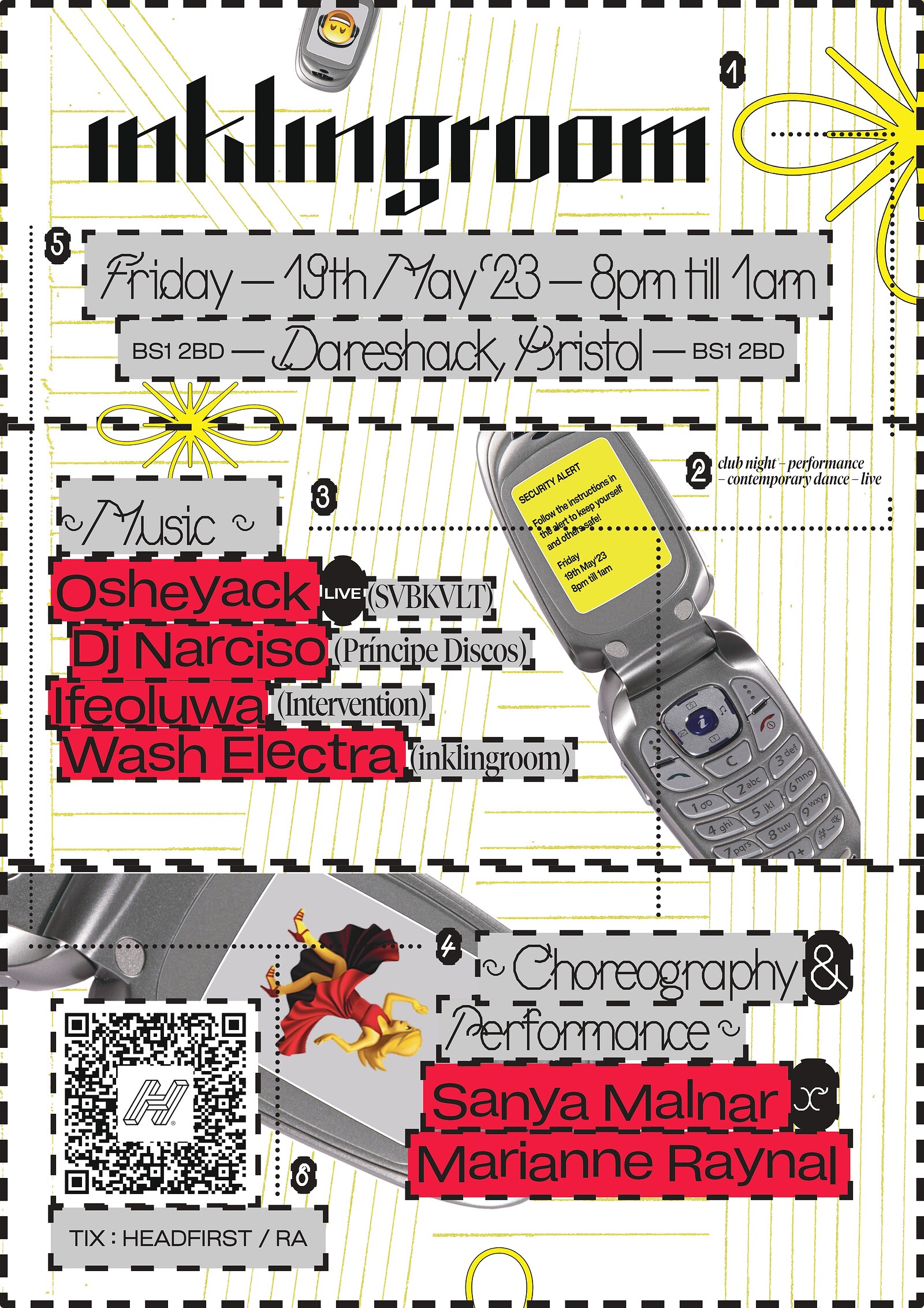 inklingroom: Osheyack , Dj Narciso + more at Dareshack