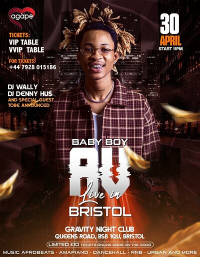 Babyboy AV at Gravity Bristol