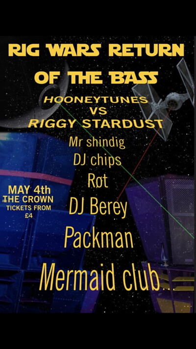 Rig Wars, Return of the Bass at The Crown