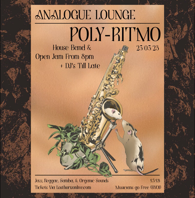 Analogue Lounge w/ Poly-Ritmo at Lost Horizon