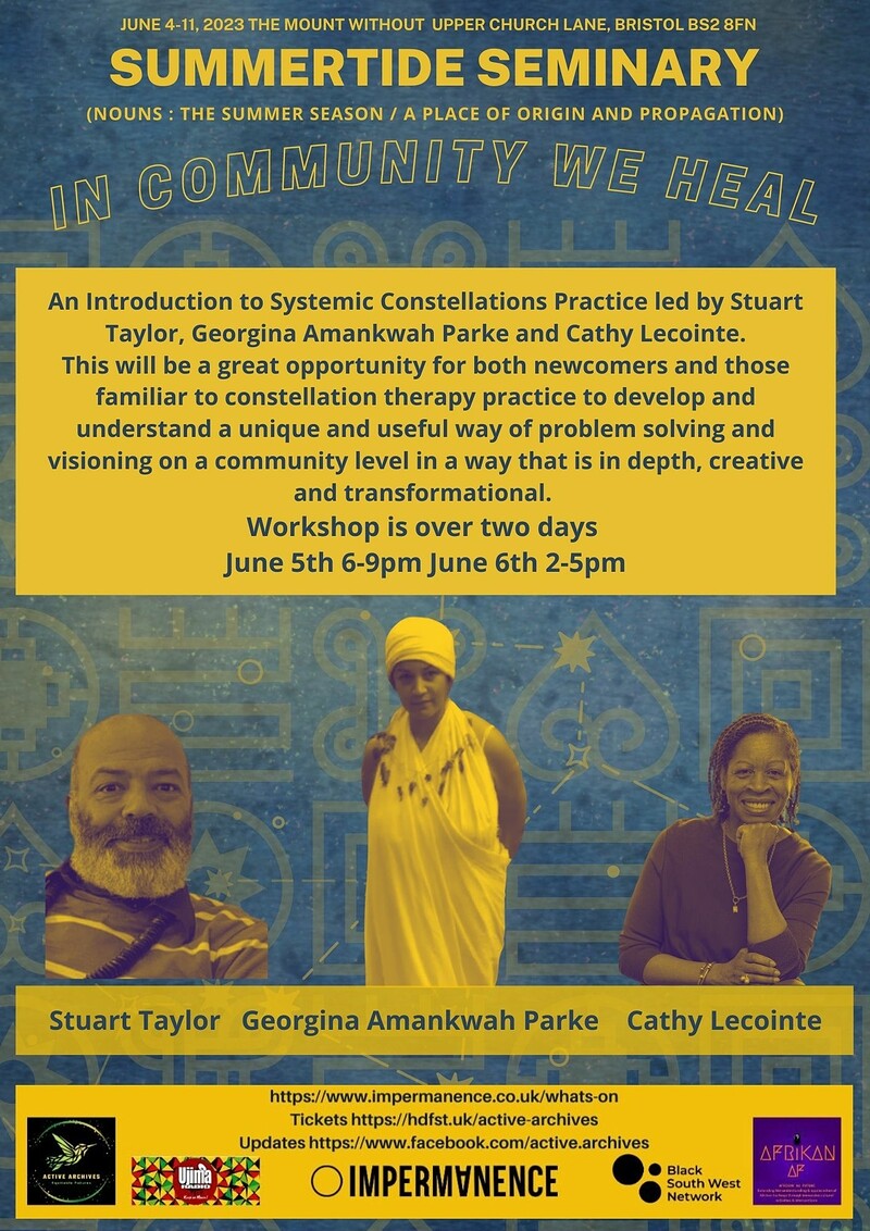 In Community We Heal : Constellation Practice at The Mount Without