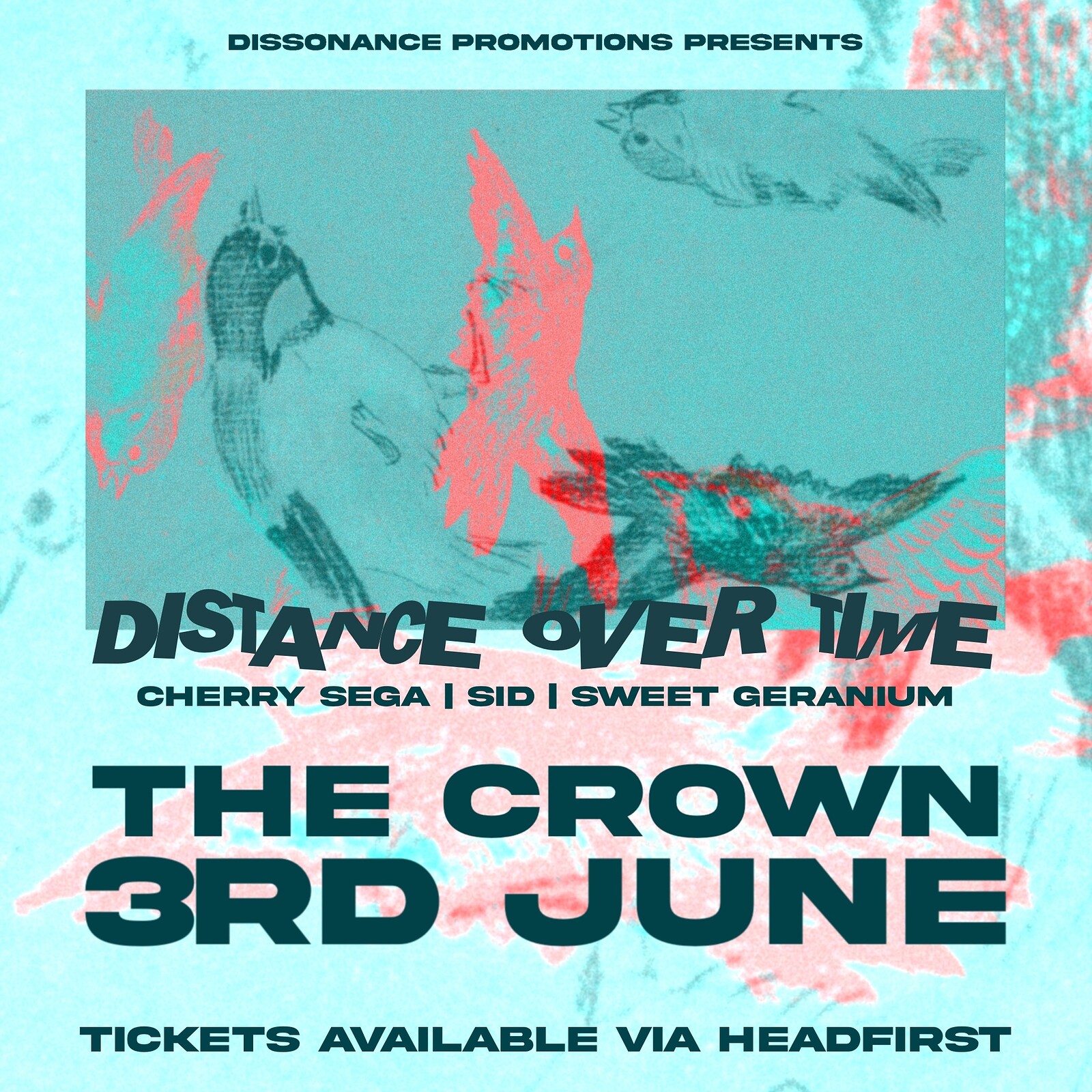 Distance Over Time at The Crown