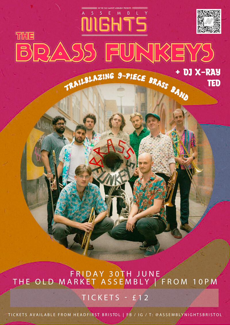 The Brass Funkeys + DJ at The Old Market Assembly