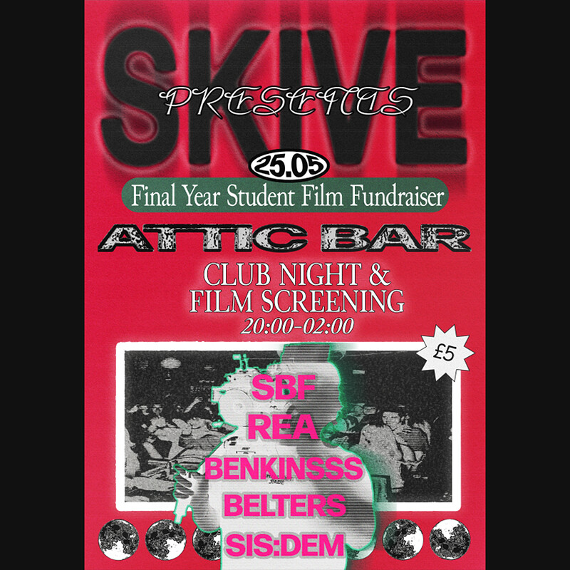 SKIVE PRESENTS: REA, BELTERS, BENKINSSS, & MORE at The Attic Bar