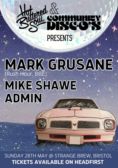 Mark Grusane Hot Buttered Soul+Community Disc-O's at Strange Brew
