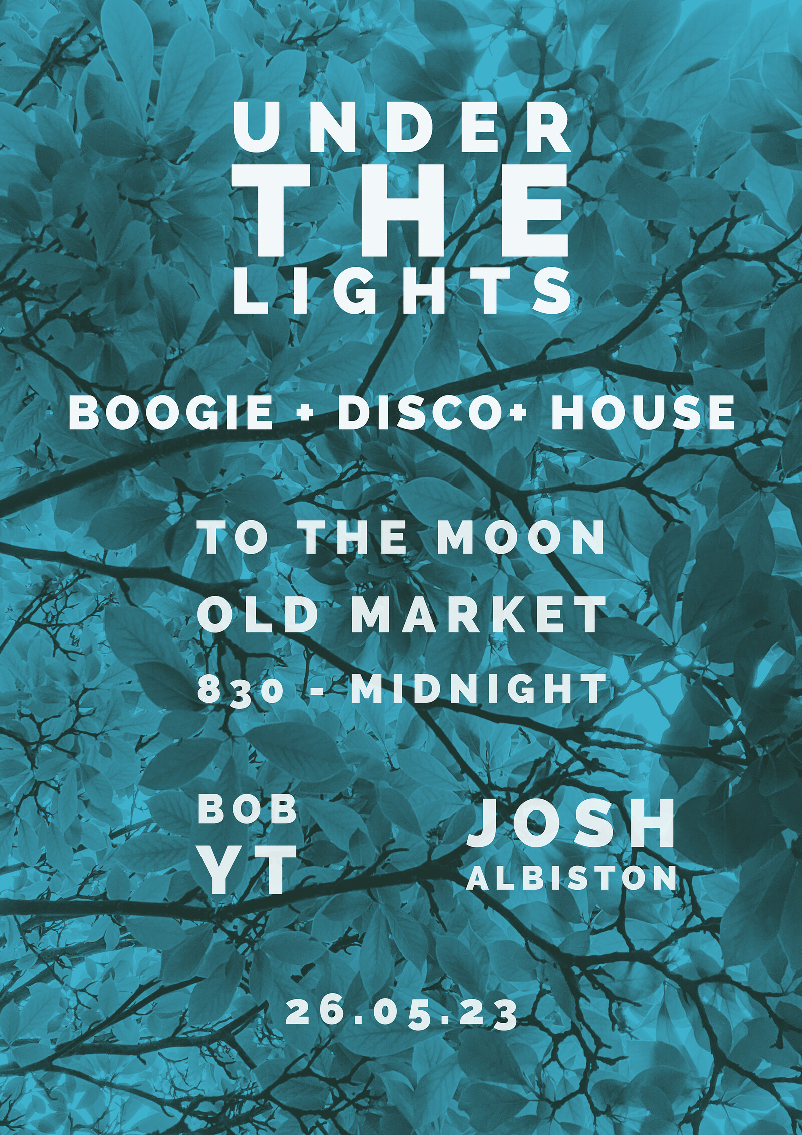Under The Lights - Boogie + Disco + House at To The Moon