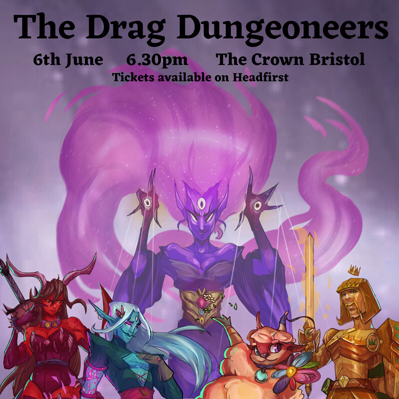 The Drag Dungeoneers- Big Birthday Bash at The Crown