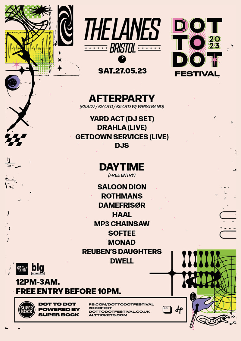 DOT TO DOT • Yard Act  + Drahla + more at The Lanes