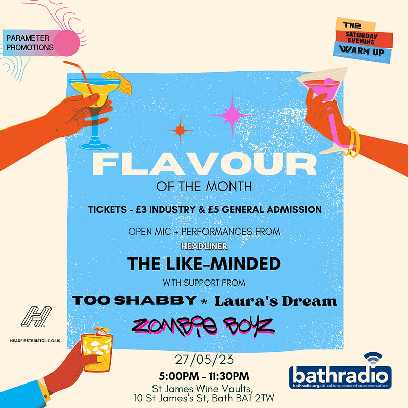 Flavour of The Month #1/ Networking + Music at St James Wine Vaults, Bath