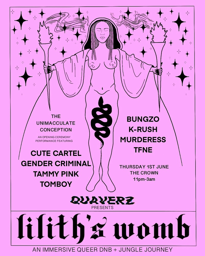 Quaverz Launch Event: Lilith's Womb at The Crown