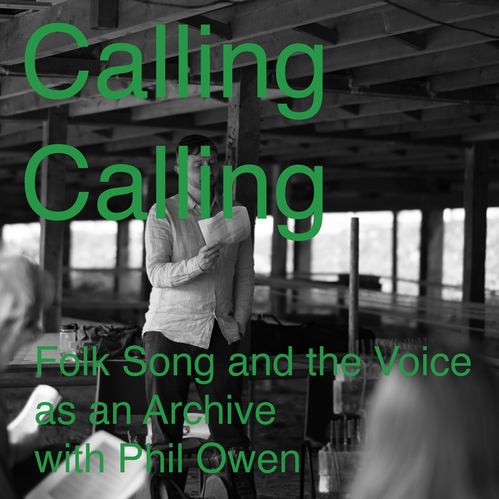 Folk Song & the Voice as an Archive with Phil Owen at St George's Bristol