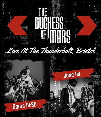 The Duchess of Mars at The Thunderbolt