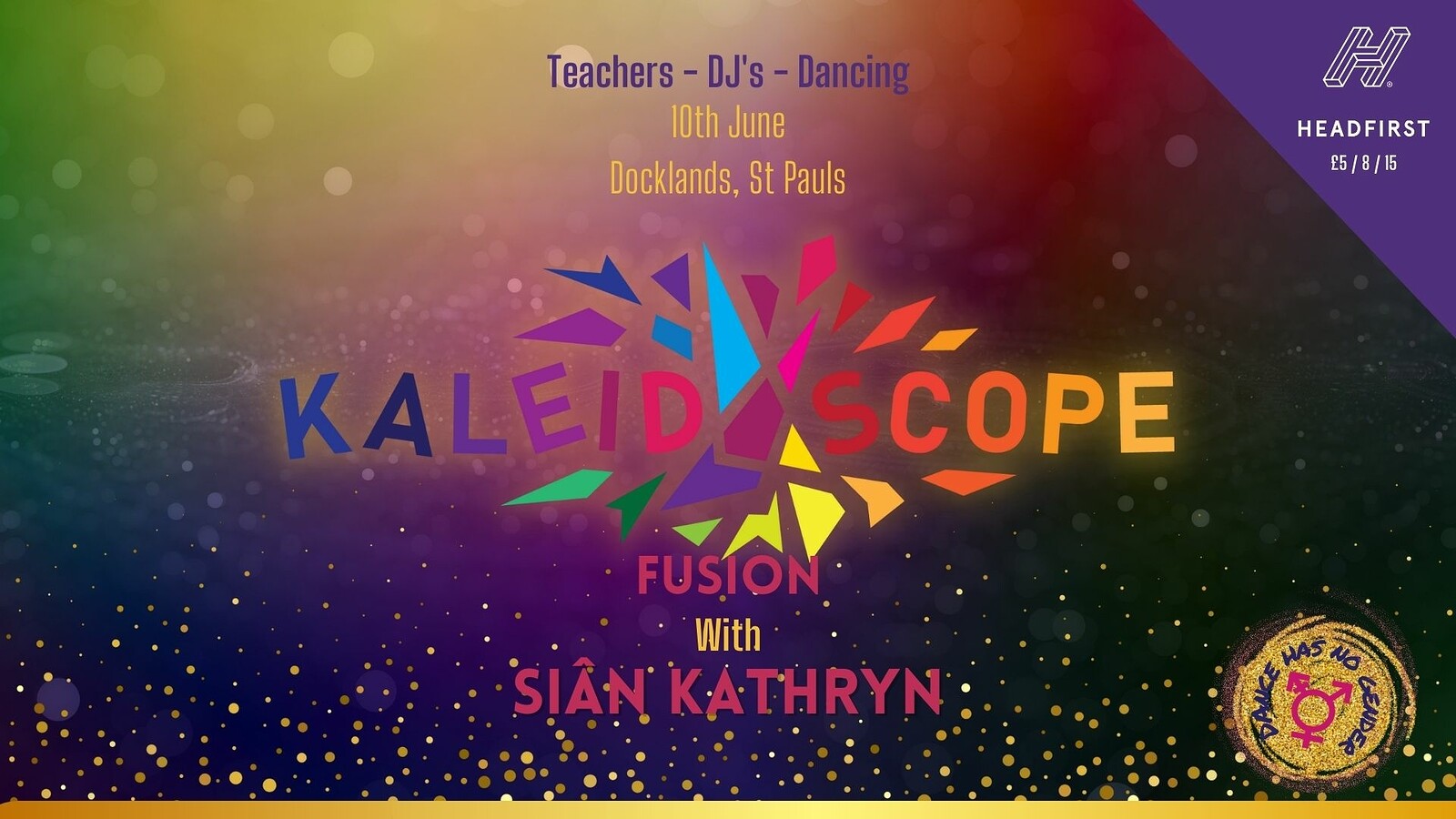 Kaleidoscope Fusion with Siân Kathryn at Docklands Community Centre, St Pauls