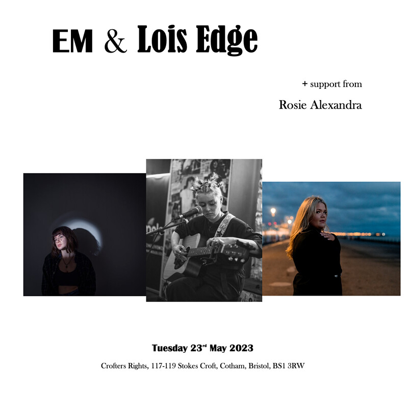 EM, Lois Edge + Rosie Alexandra at Crofters Rights