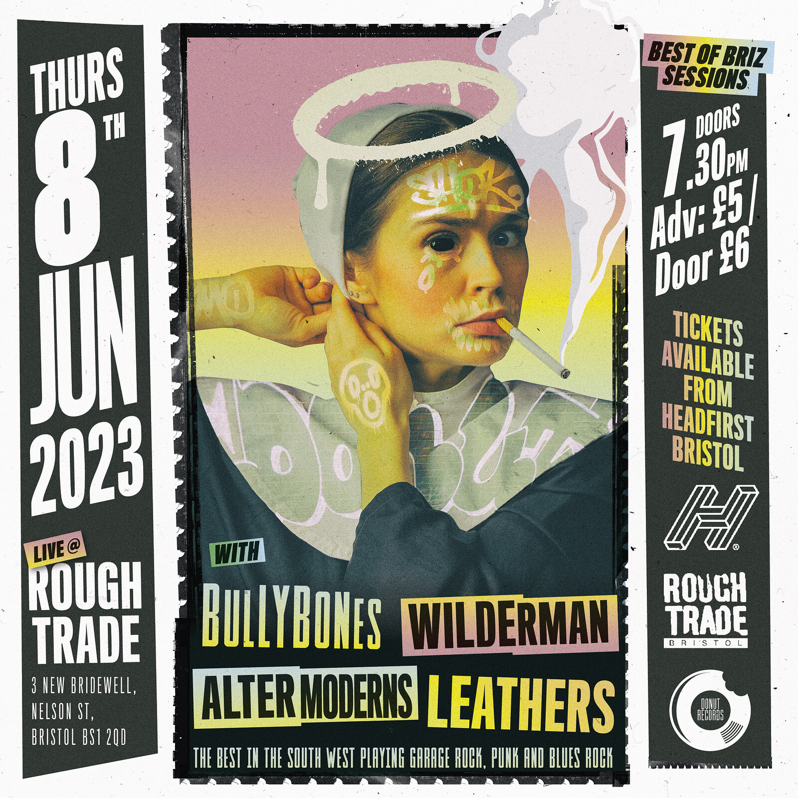 BULLYBONES / WILDERMAN / ALTERMODERNS / LEATHERS at Rough Trade Bristol