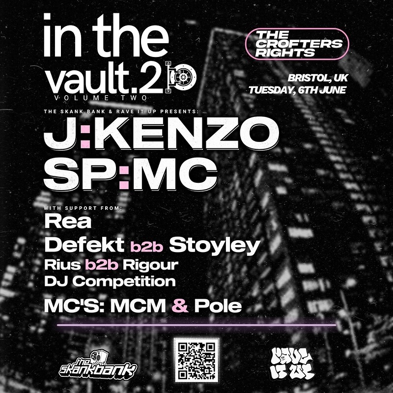 In the Vault Vol 2. w/ SP:MC & J:KENZO at Crofters Rights