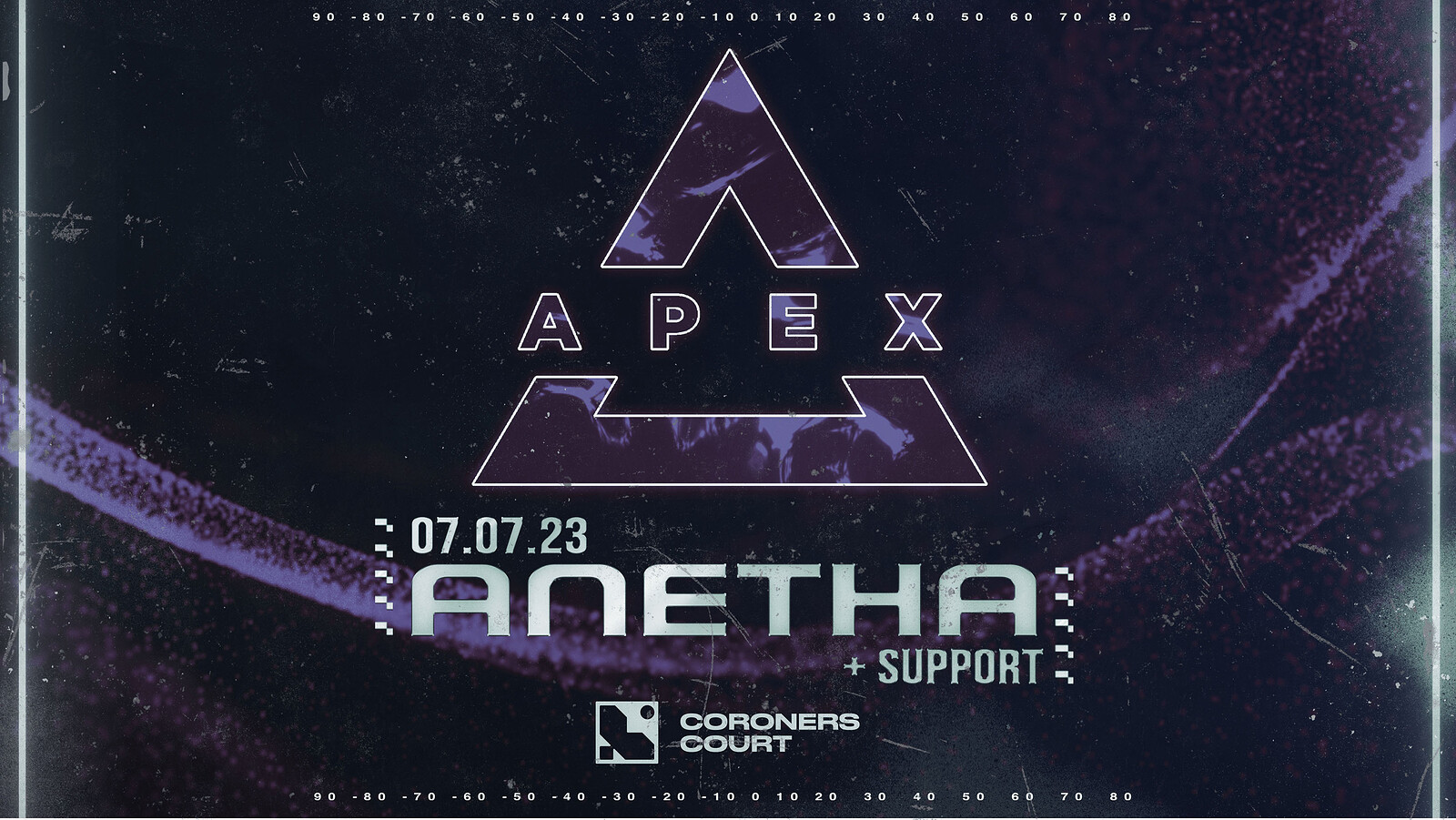 Apex: Coroners Court w/ Anetha at The Coroner's Court